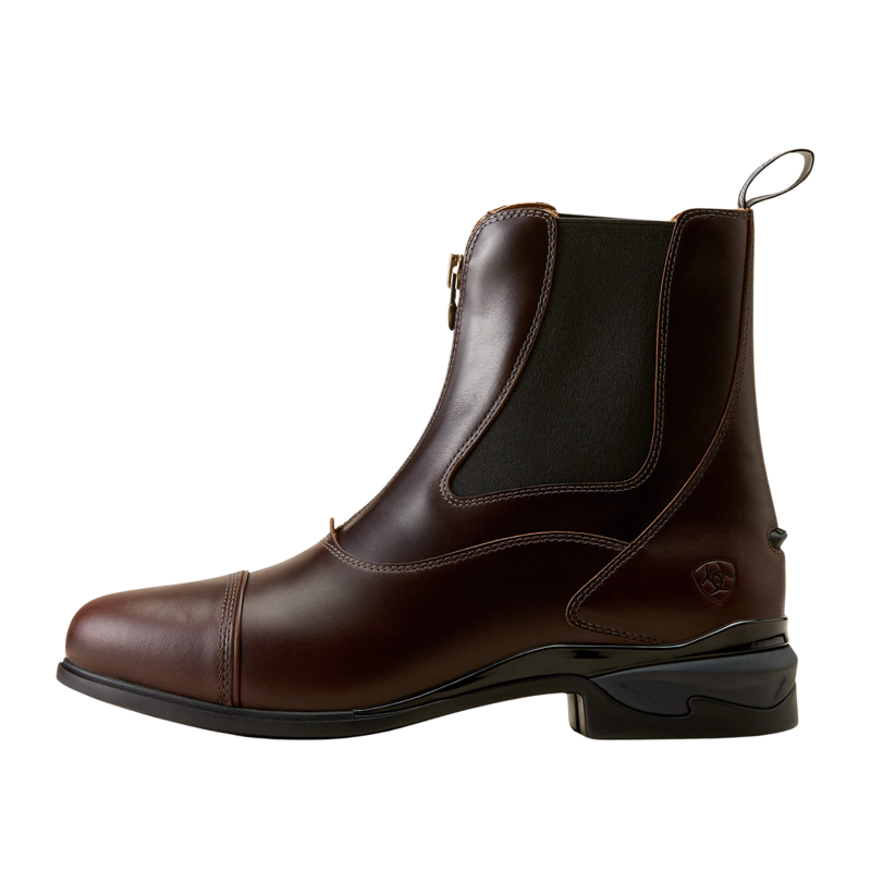 Ariat Men's Devon Zip Paddock Boot in Waxed Chocolate-1